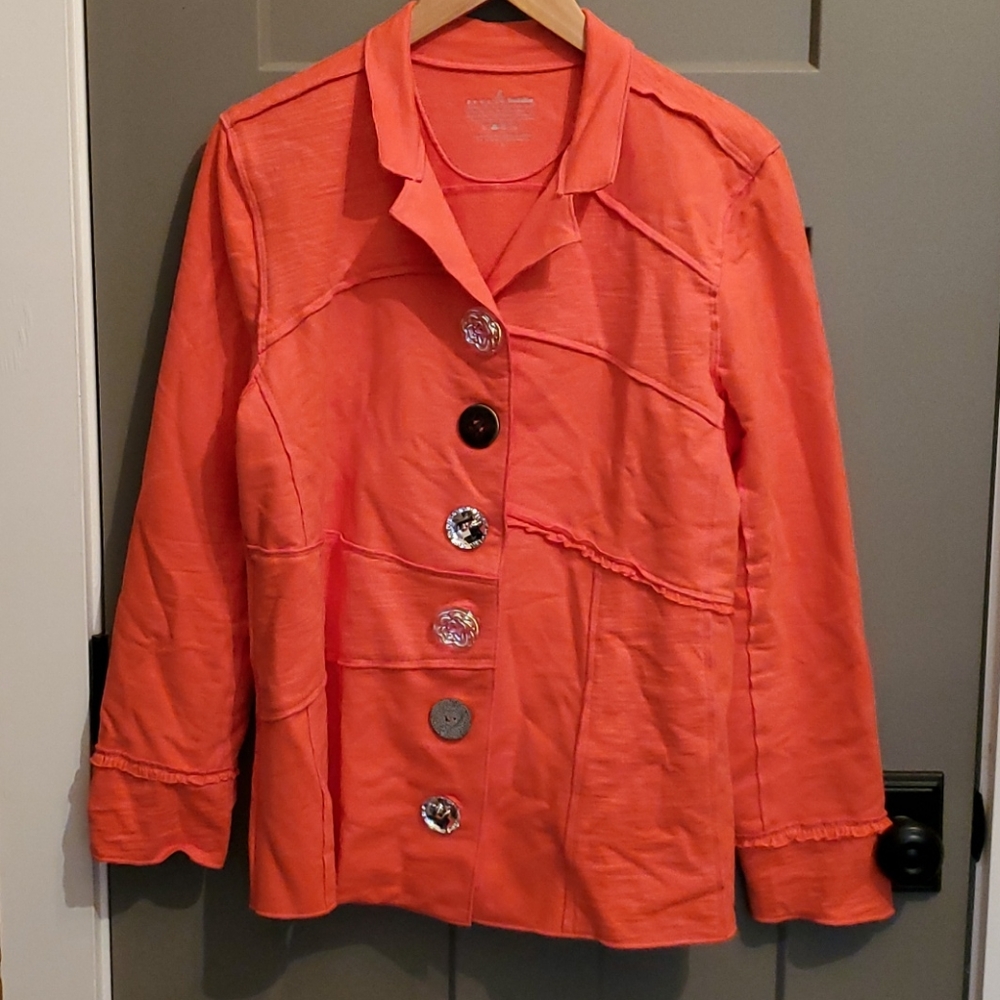NEW Neon Buddha ladie's blazer. Must see XL 94% COTTON